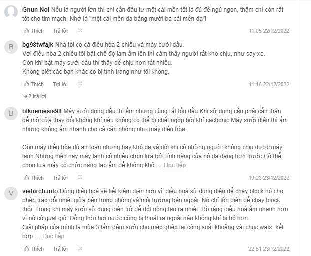 ảnh đánh giá từ người dùng