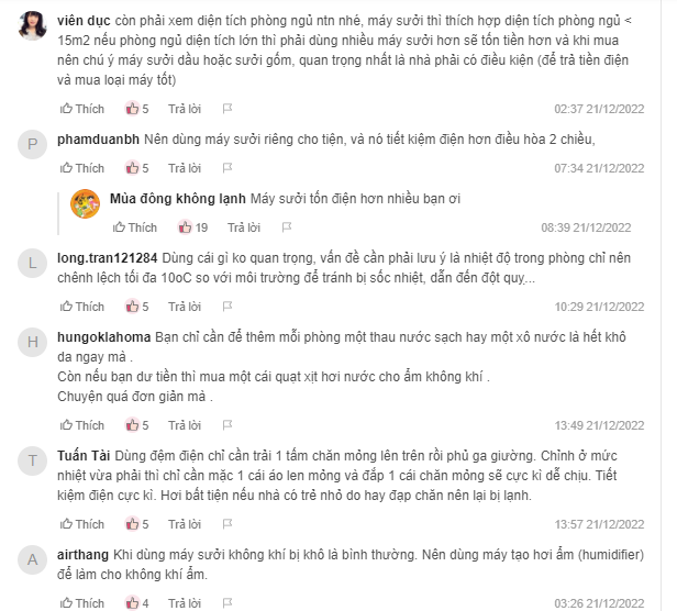 ảnh đánh giá từ người dùng
