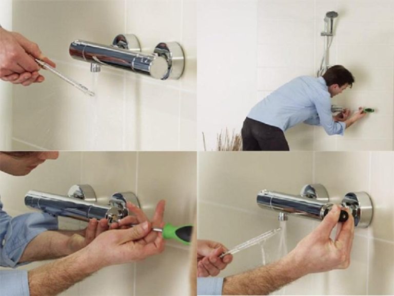 cách lắp sen cây inax